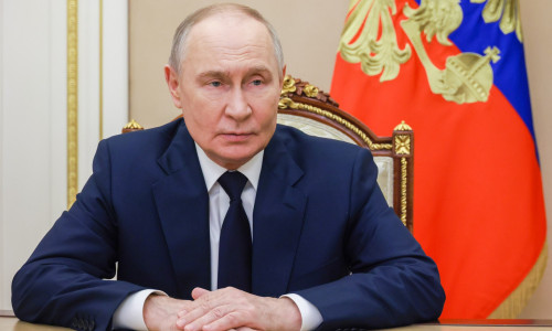 Putin Delivers Address on Rescuer's Day