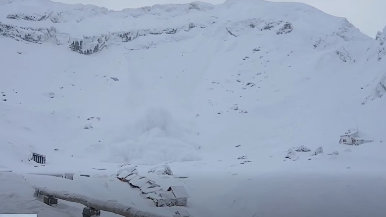 avalansa muntii fagaras