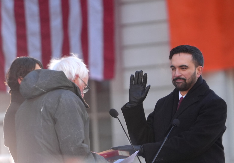 Zohran Mamdani si Bernie Sanders