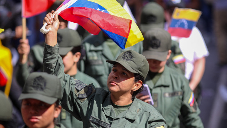 Venezuela declară o săptămână de doliu pentru militarii ucişi în atacul SUA/ Profimedia