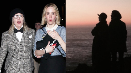 Sarah Paulson si Diane Keaton