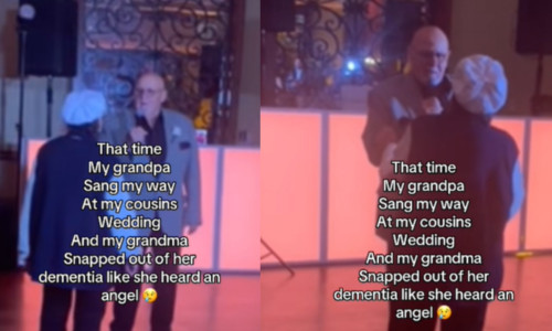 femeie cu dementa si sotul ei