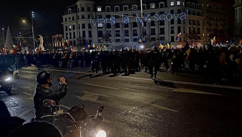 mesajul marș la moscova