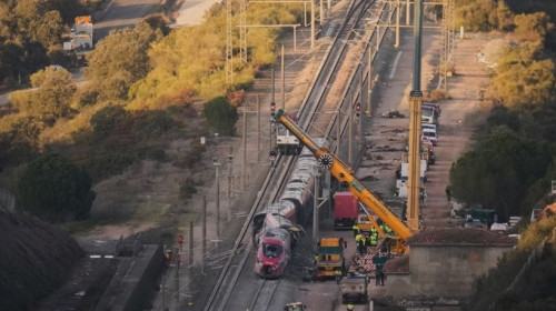 Mai mulţi răniţi în Spania, într-un nou accident feroviar/ Foto: X