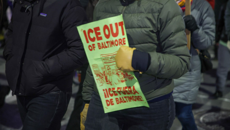 Baltimore Protest: Solidarity with Minneapolis After ICE Killing