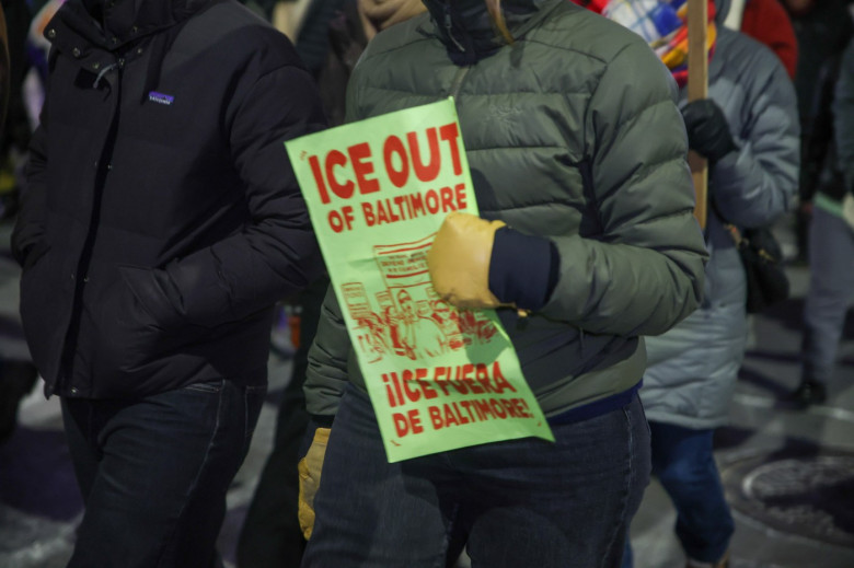 Baltimore Protest: Solidarity with Minneapolis After ICE Killing