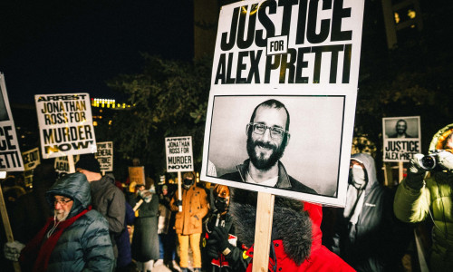 Alex Pretti, ucis de ICE , protest