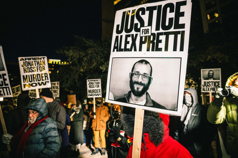 Alex Pretti, ucis de ICE , protest