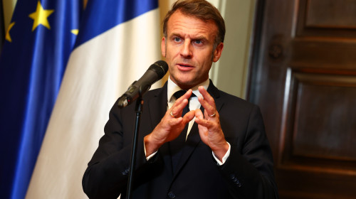 Macron And Merz Meet In Berlin