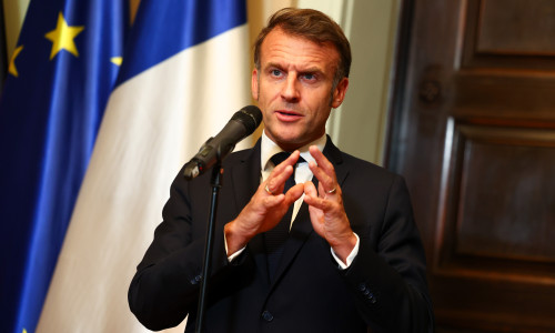 Macron And Merz Meet In Berlin