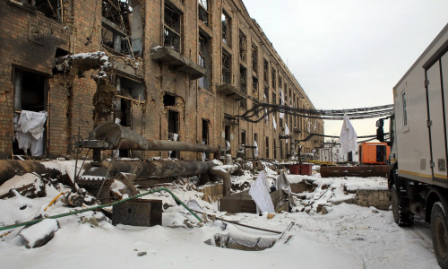 Russian Attack Severely Damages Darnytska CHPP - Kyiv