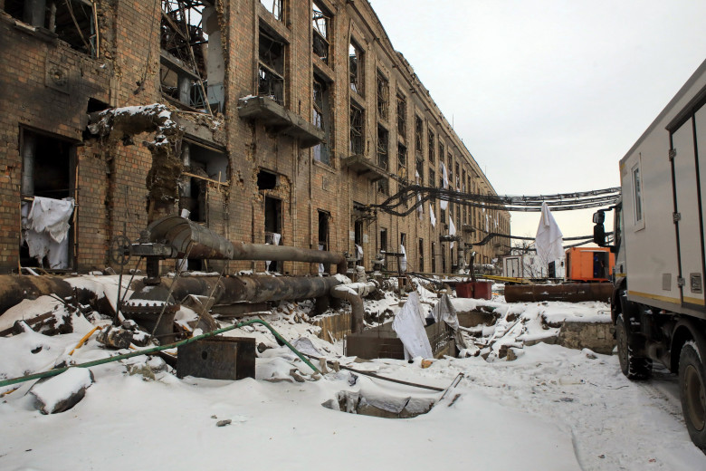 Russian Attack Severely Damages Darnytska CHPP - Kyiv