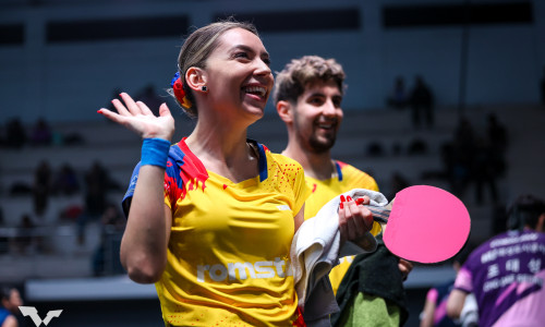 Bernadette Szocs şi Eduard Ionescu