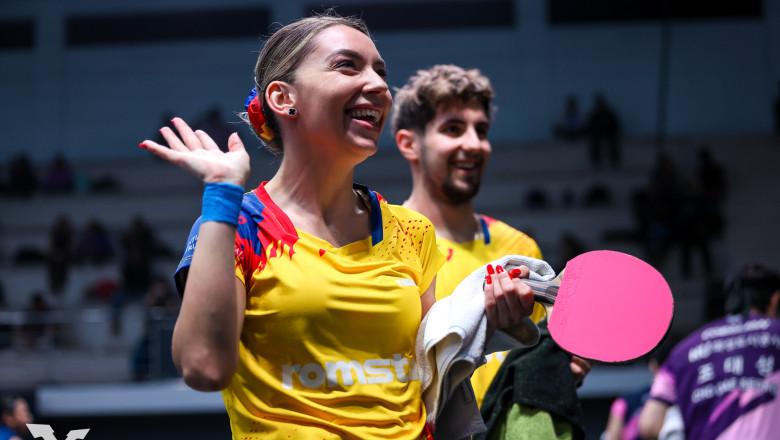 Bernadette Szocs şi Eduard Ionescu