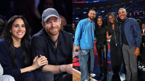 Barack Obama şi prinţul Harry, prezenţi la All Star Game 2026 de la Los Angeles/ Foto: X
