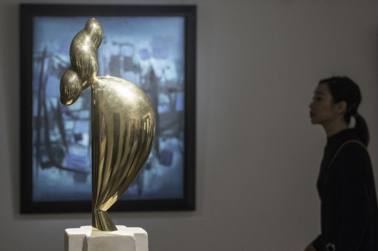 "La Jeune fille sophistiquée" - Constantin Brâncuși