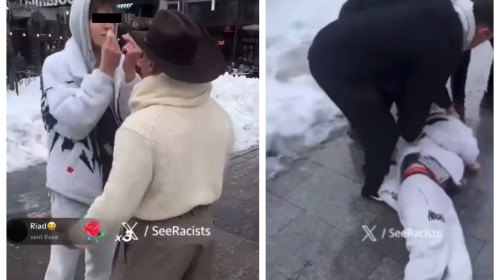 tanar lovit in fata de un influencer american