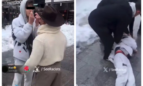 tanar lovit in fata de un influencer american