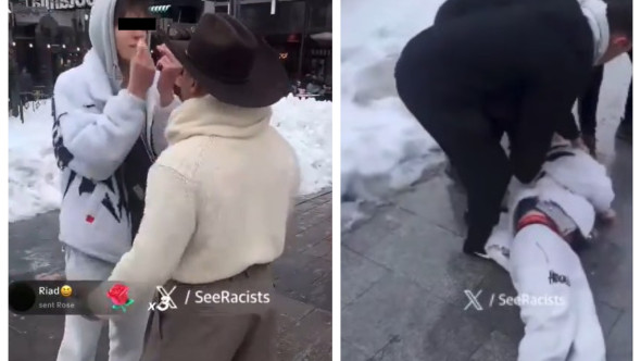 Influencerul american Adonis Live, reținut de polițiști după ce a lovit un tânăr în Piața Romană, în timpul unei transmisiuni în direct pe TikTok