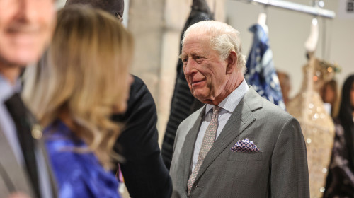 King Charles III Opens London Fashion Week