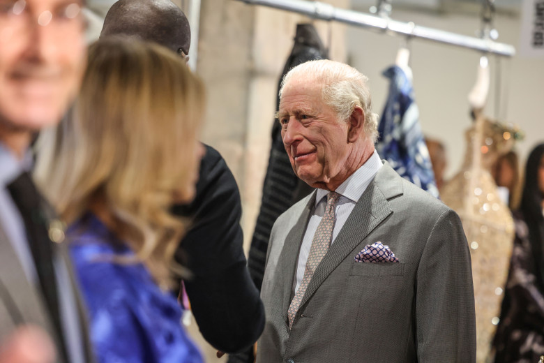 King Charles III Opens London Fashion Week
