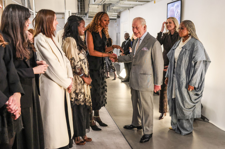 King Charles III Opens London Fashion Week