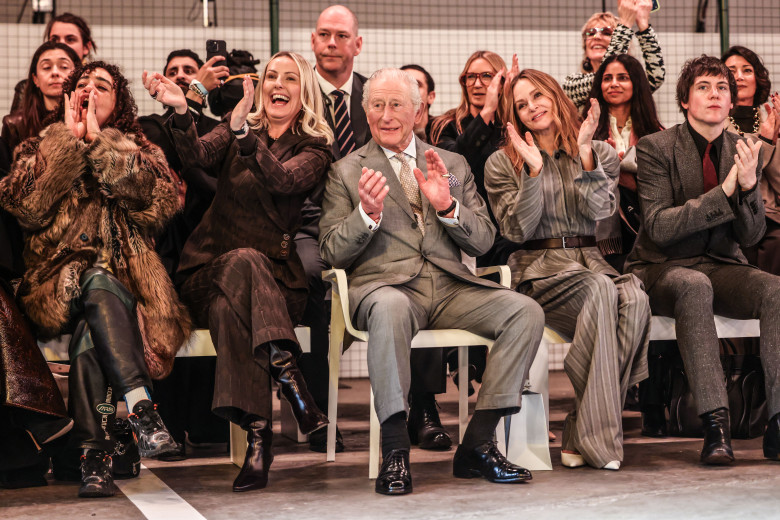 King Charles III Opens London Fashion Week
