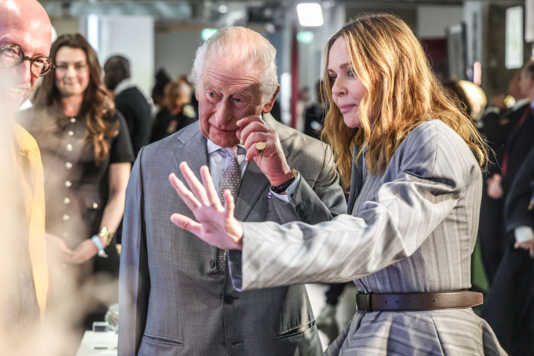 King Charles III Opens London Fashion Week