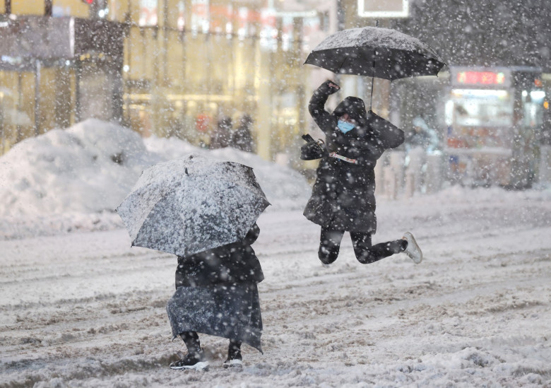 ninsoare, zapada, new york 2026