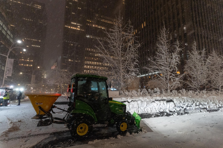 ninsoare, zapada, new york 2026