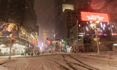 ninsoare, zapada, new york 2026