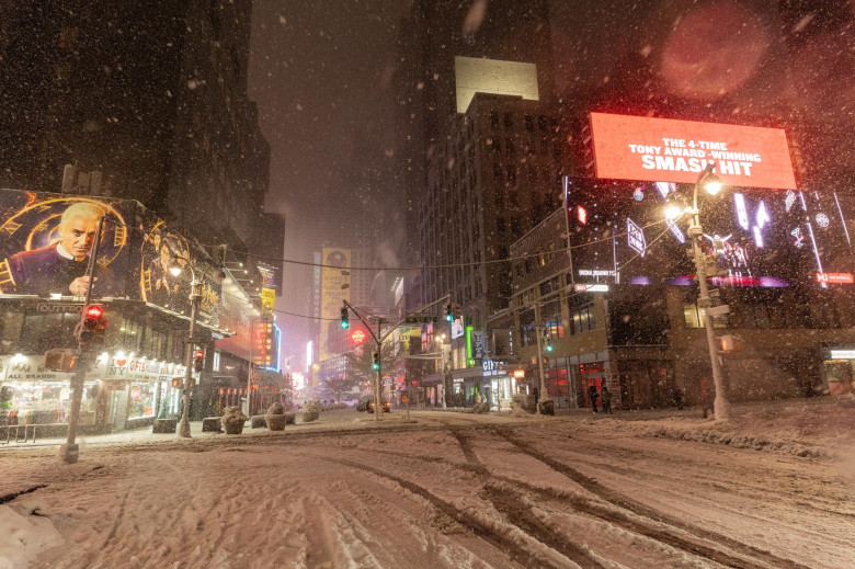 ninsoare, zapada, new york 2026