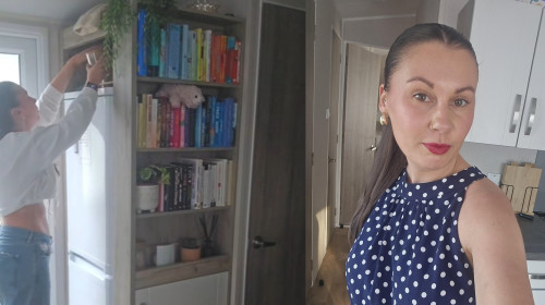 katrina, femeia care traieste intr-o rulota