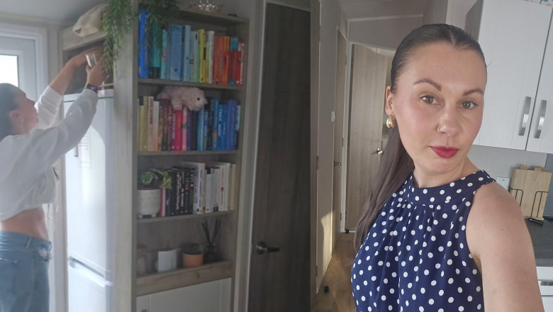 katrina, femeia care traieste intr-o rulota