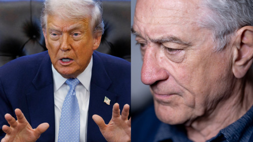 trump, de niro