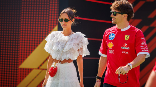 Charles Leclerc s-a căsătorit în secret la Monaco cu Alexandra Saint-Mleux/ Profimedia