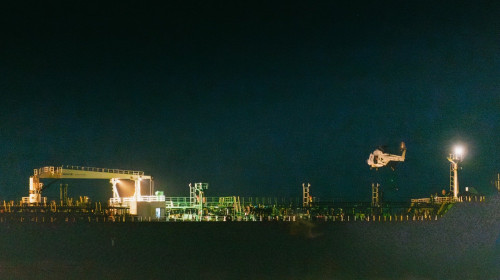 Belgia anunţă că Forţele Speciale au interceptat un petrolier din ”flota fantomă” rusă la Marea Nordului/ Foto: X