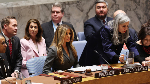 First Lady Melania Trump Presides Over UN Security Council Calling For Peace Through Education