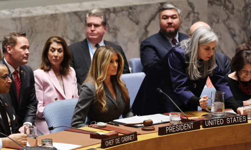 First Lady Melania Trump Presides Over UN Security Council Calling For Peace Through Education