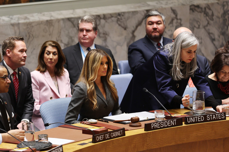 First Lady Melania Trump Presides Over UN Security Council Calling For Peace Through Education