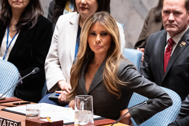 First Lady Of The United States Melania Trump At UN Headquarters