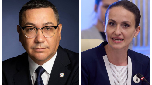 Victor Ponta și Oana Țoiu