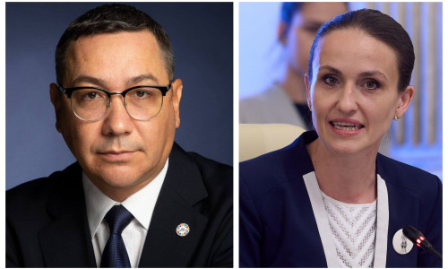 Victor Ponta și Oana Țoiu