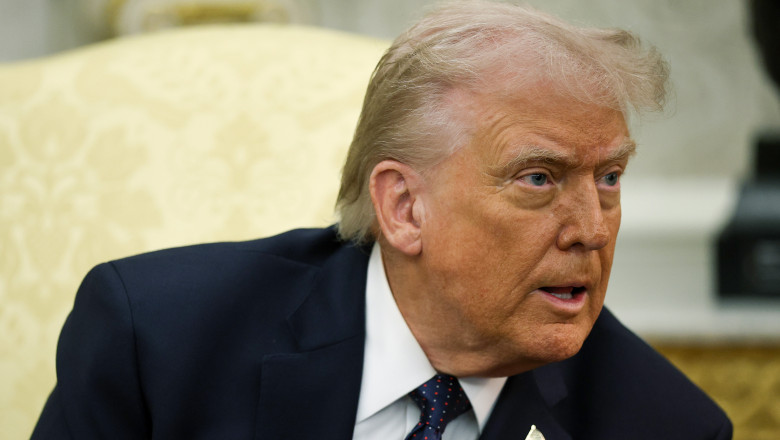 President Donald Trump Meets With German Chancellor Friedrich Merz At The White House