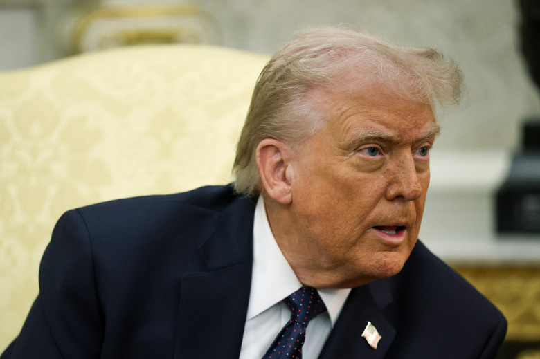 President Donald Trump Meets With German Chancellor Friedrich Merz At The White House