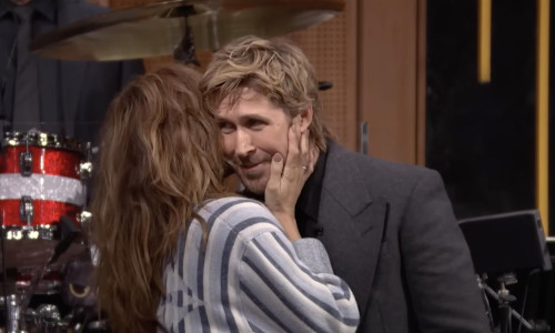 Ryan Gosling and Eva Mendes make a rare 1st Joint public appearance in 13 Years on The Tonight Show starring Jimmy Fallon