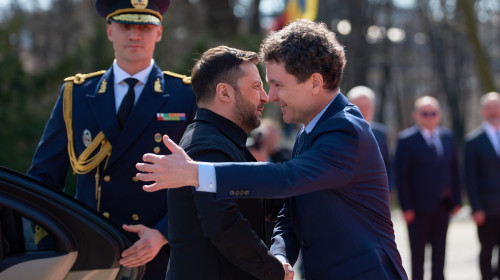 Volodimir Zelenski, Nicusor Dan