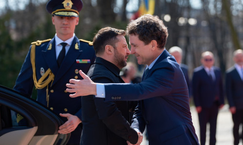 Volodimir Zelenski, Nicusor Dan