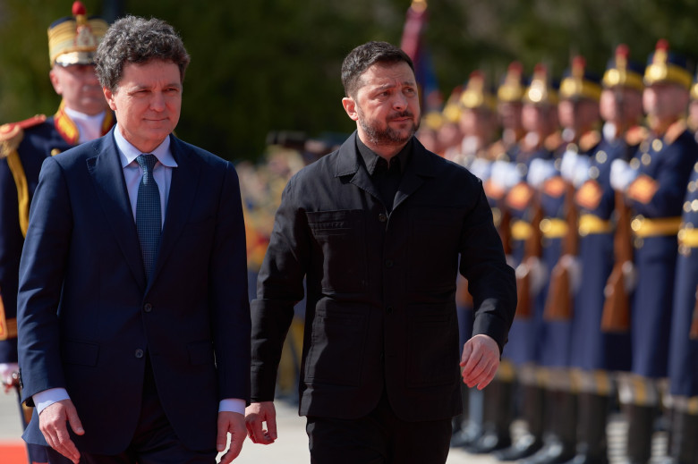 Volodimir Zelenski, Nicusor Dan