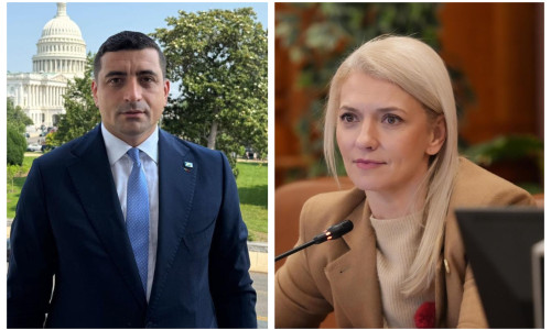 George Simion și Alina Gorghiu